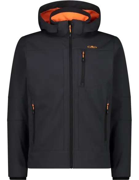 CMP REMOVABLE HOOD SOFTSHELL JACKET - Riberti