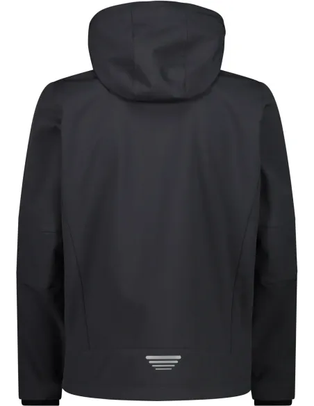 GIACCA SOFTSHELL CAPPUCCIO STACCABILE CMP - Riberti