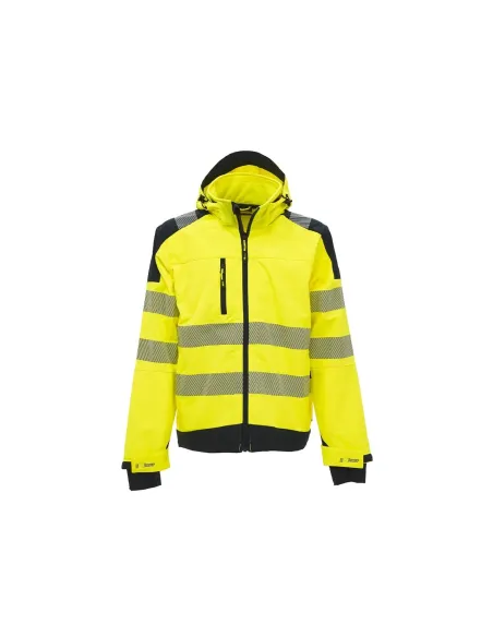 MIKY HV SOFTSHELL JACKET WITH HOOD - U-Power - Riberti Antinfort...