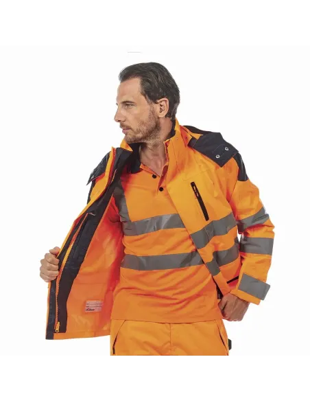 Backer HV Waterproof Parka U-POWER-Riberti Antinfortunistica