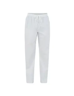 White Cotton Chef Trousers Plutone Giblor's