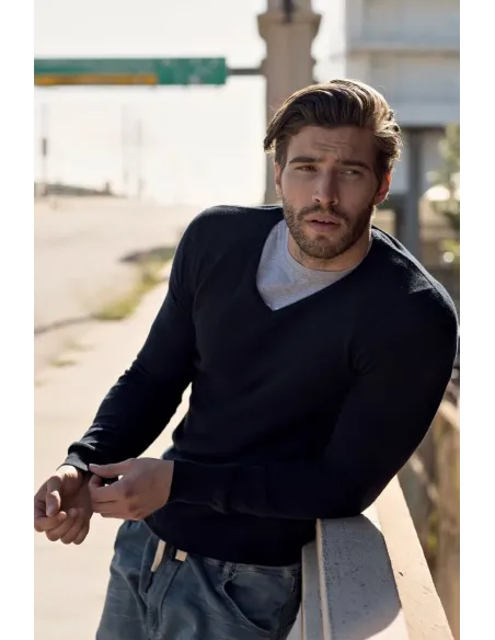 Maglione scollo a v uomo​ Payper​ - Riberti Sore