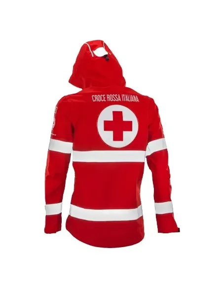 Guscio Croce Rossa Italiana Antipioggia - Riberti Store