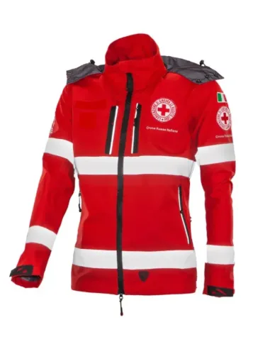 Guscio Croce Rossa Italiana Antipioggia - Riberti Store