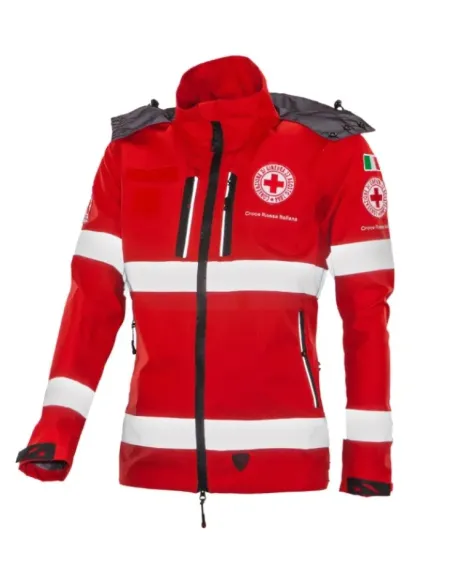 Guscio Croce Rossa Italiana Antipioggia - Riberti Store