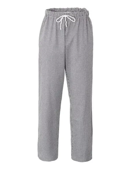 Salt and Pepper Pied de Poule Chef Trousers