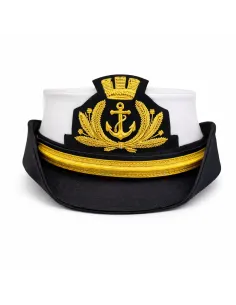 Berretto marina mercantile​ da donna con fregio - Riberti Shop