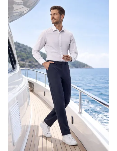 Regular fit dress trousers for men - Riberti Shop