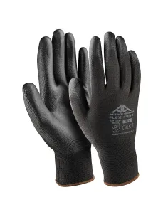Guanti lavoro poliuretano nero ACTIVE FLEX-Riberti Antinfortunistica