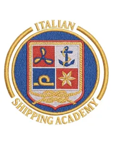 Ricamo accademia marina mercantile - Shipping Academy