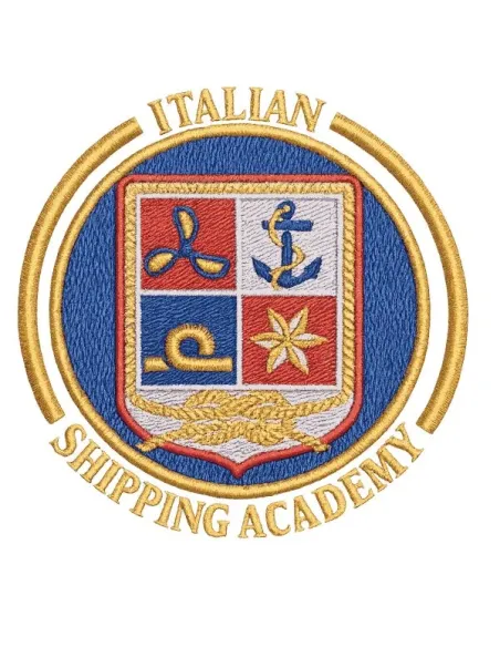 Ricamo accademia marina mercantile - Shipping Academy