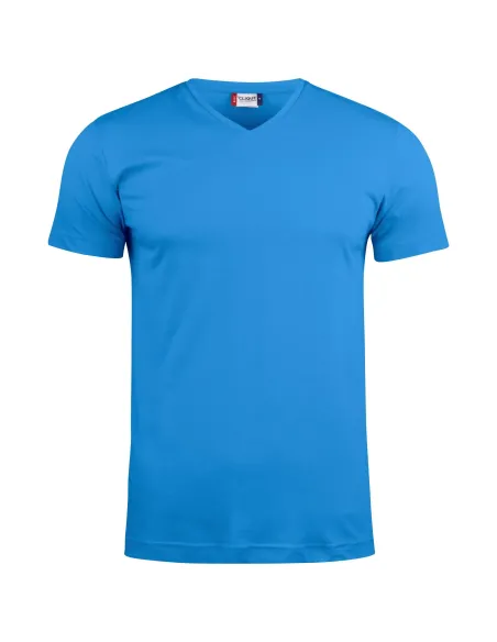 T-Shirt Unisex Clique Basic T-V Neck  | Maglietta Personalizzabile