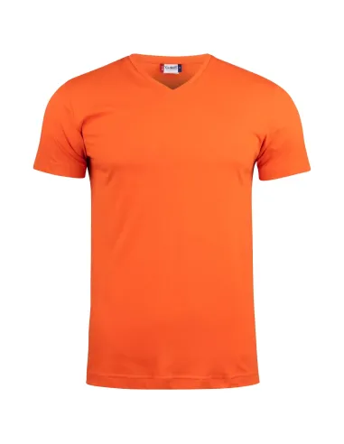 Clique Basic T-V Neck Unisex T-Shirt | Customisable