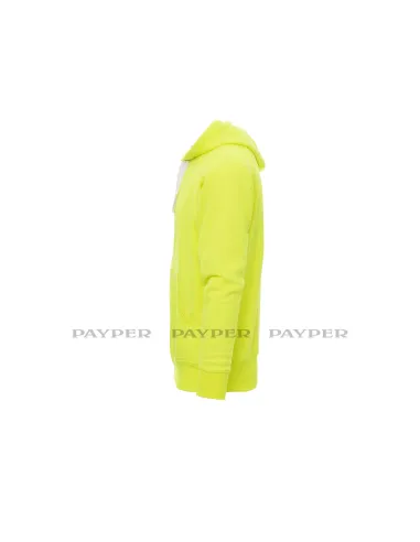 Felpa Payper  Con Cappuccio Atlanta+ Garzata